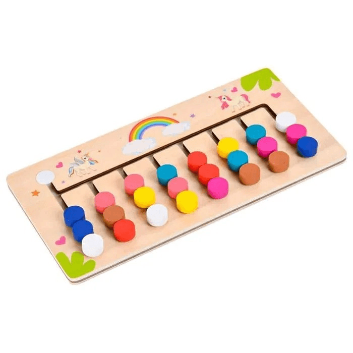 Joc Montessori de logica din lemn