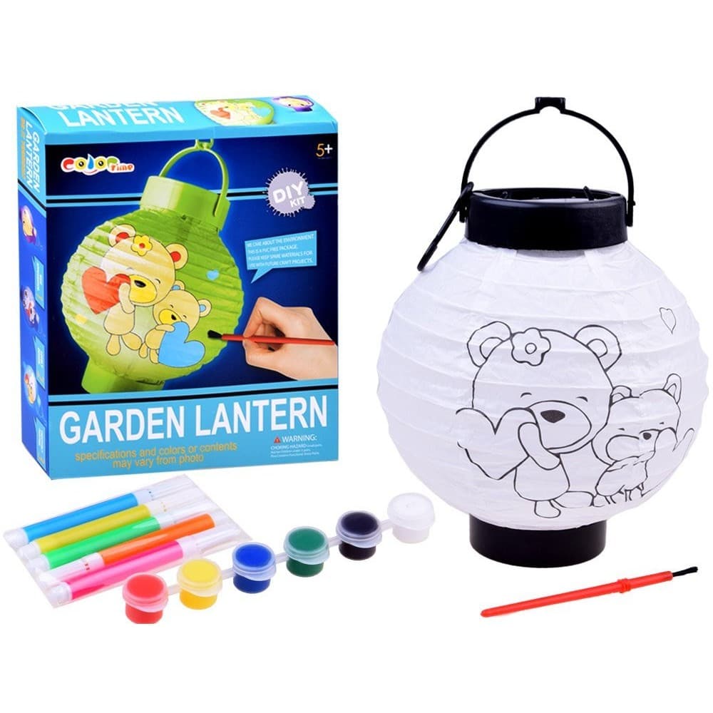 Set creativ lampion ursuleti de colorat