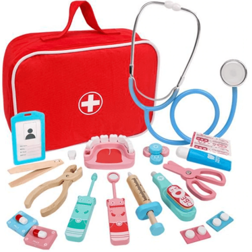 Set de joaca din lemn, Micul Doctor