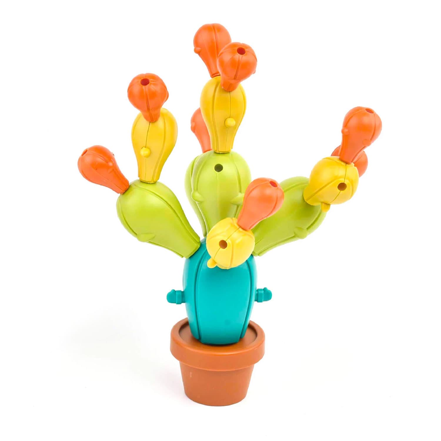 Joc de indemanare si logica Cactus in echilibru, jucarie educativa din plastic ABS