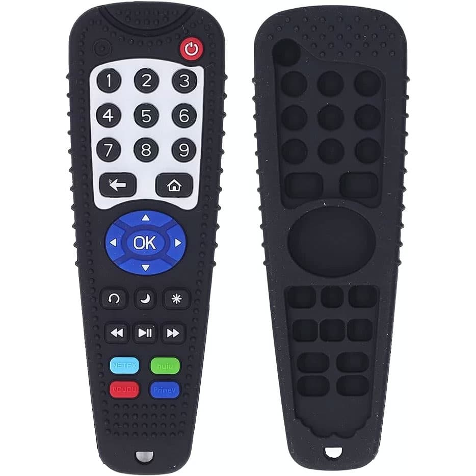 Telecomanda dentitie de jucarie, din silicon, BPA FREE