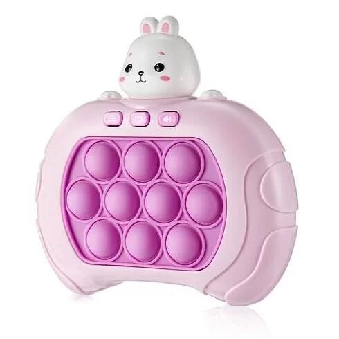 Joc interactiv Pop-It Consola, antistres, cu sunete si lumini