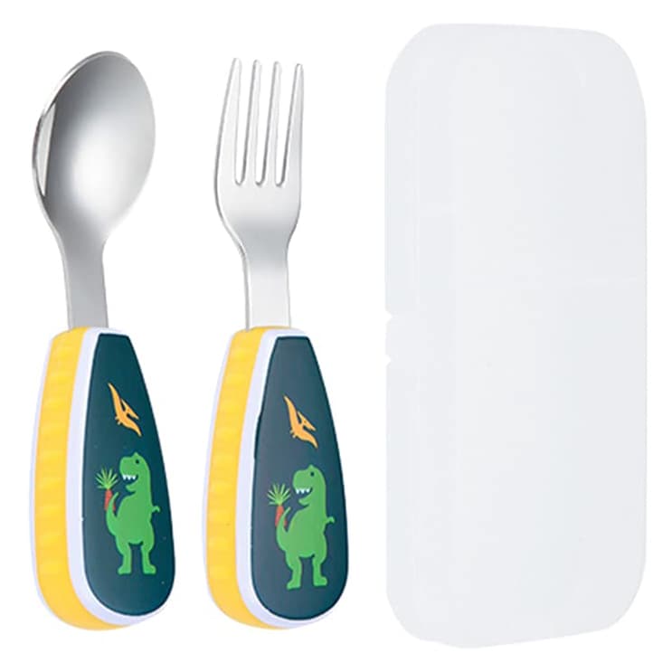 Set 2 tacamuri pentru bebelusi si copii, cutie de depozitat
