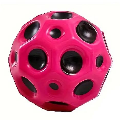 Minge Saltareata, Super Space Ball, 7 cm, Roz