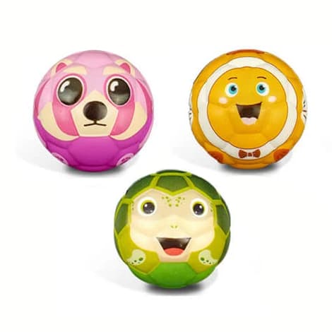 Set 3 mingi Saltarete, super ball, multicolor, 6 cm