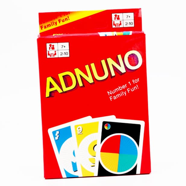 Set carti de joc UNO ADN, 2-10 Jucatori, 7 ani+