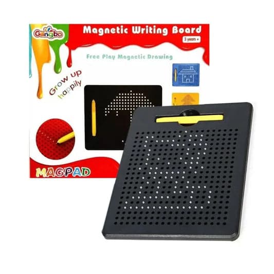 Tabla magnetica educativa, neagra, numar de bile 230