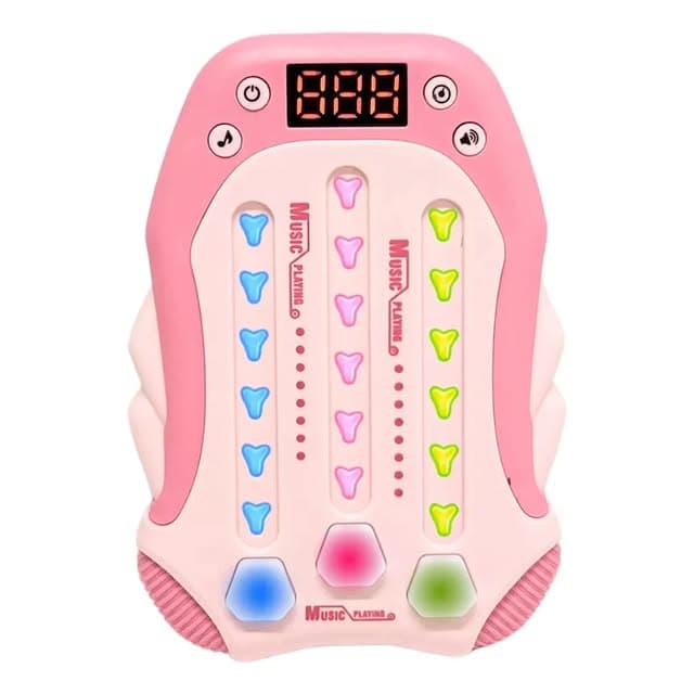 Consola Interactiva Muzicala pentru Copii, Roz