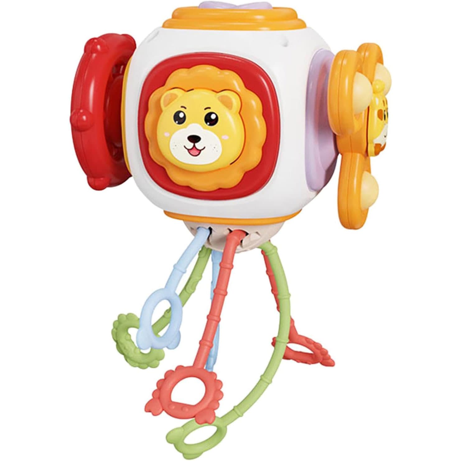 Cub Educational Multifunctional, Jucarie Interactiva pentru Bebelusi si Copii Mici