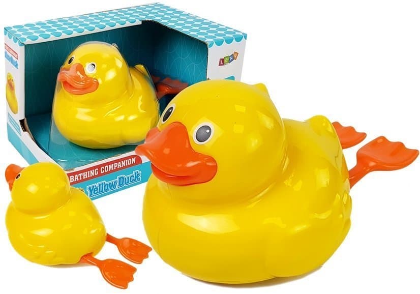 Ratusca de Baie care inoata singura, Yellow Duck, Prietenul Tau de Balaceala