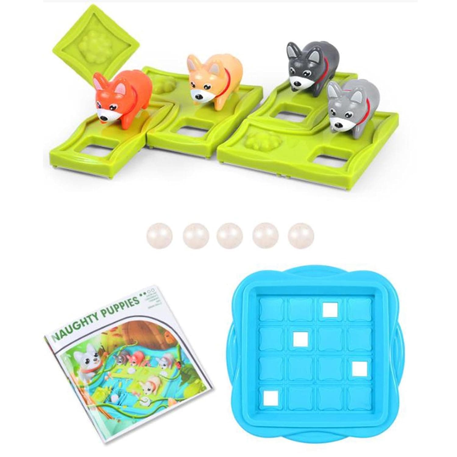 Joc de Logica si Strategie, Puzzle cu 36 de Provocari, Dezvoltare Cognitiva, +6 ani