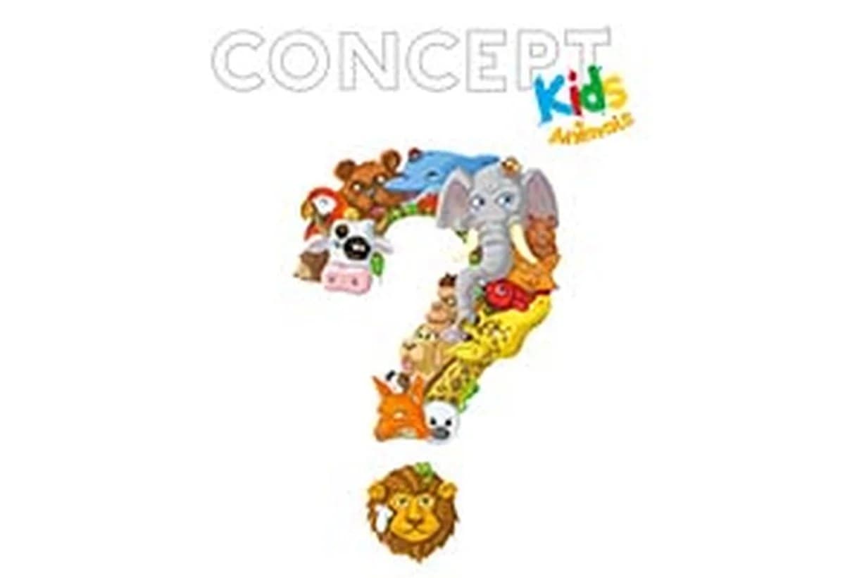 Joc de societate Concept Kids Animaux, educativ si distractiv, pentru 2-12 jucatori, varsta 4+