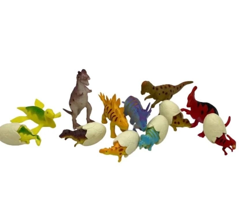 Set de jucarii interactive cu dinozauri si oua care eclozeaza pentru copii curiosi