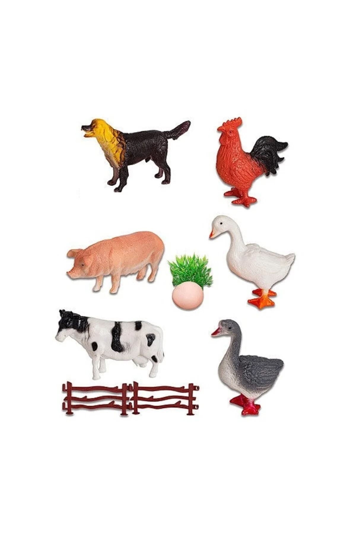 Set de jucarii animale de ferma, educativ si interactiv pentru copii mici
