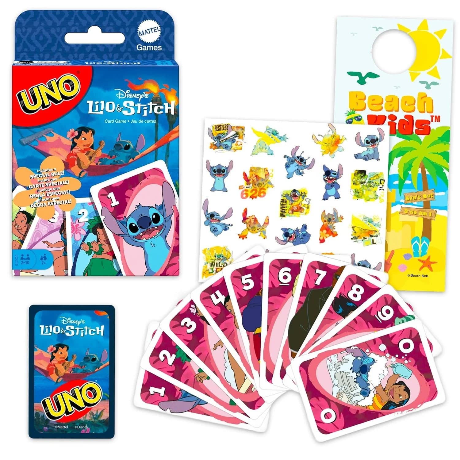 Joc de carti uno lilo si stitch distractie tropicala pentru intreaga familie