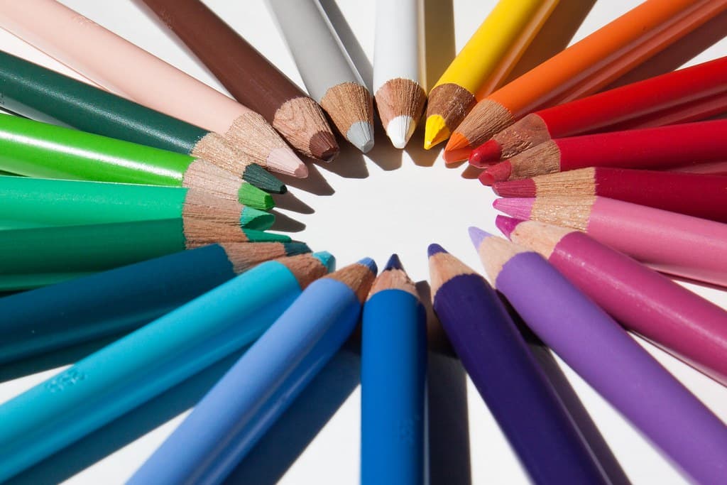 Creioane colorate pentru copii, 12 bucăți