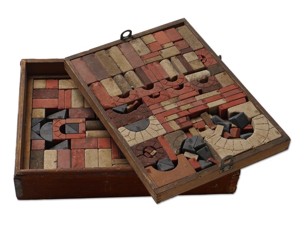 Set cuburi de construcție, 125 piese