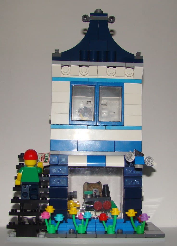 Set de construcție cu cuburi mari, 224 piese